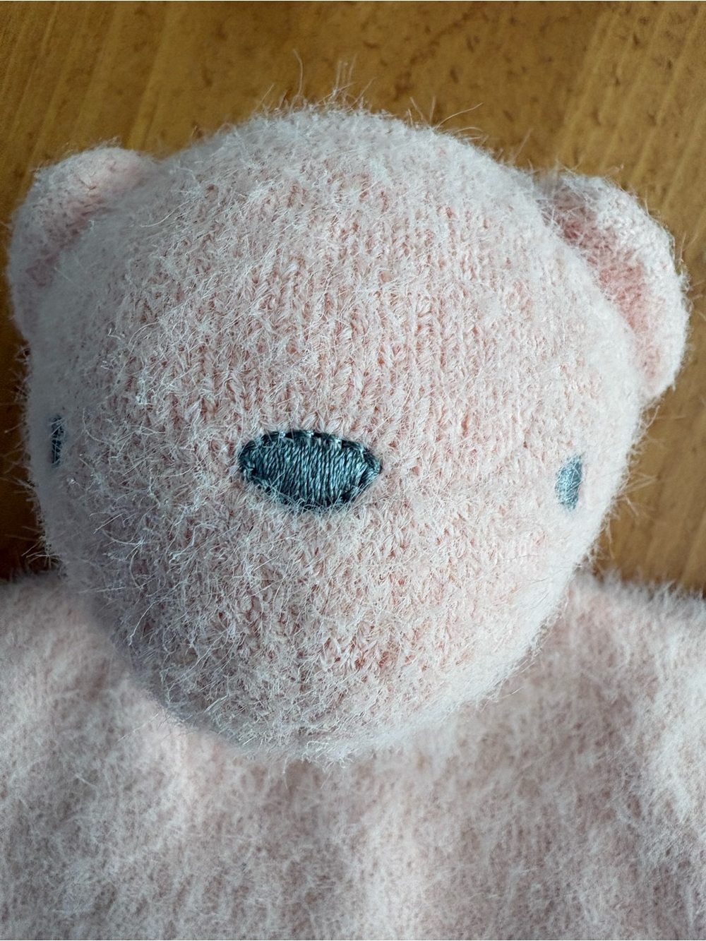 Hallmark Pink & Grey Baby Bear Lovey